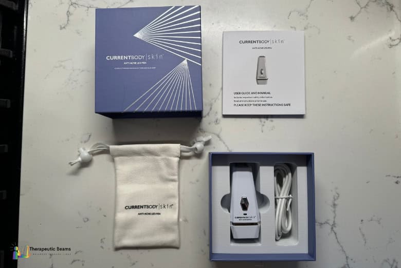 CURRENTBODY LEDペン Light Therapy Wand for Blemishes | LED Light Therapy Pen
